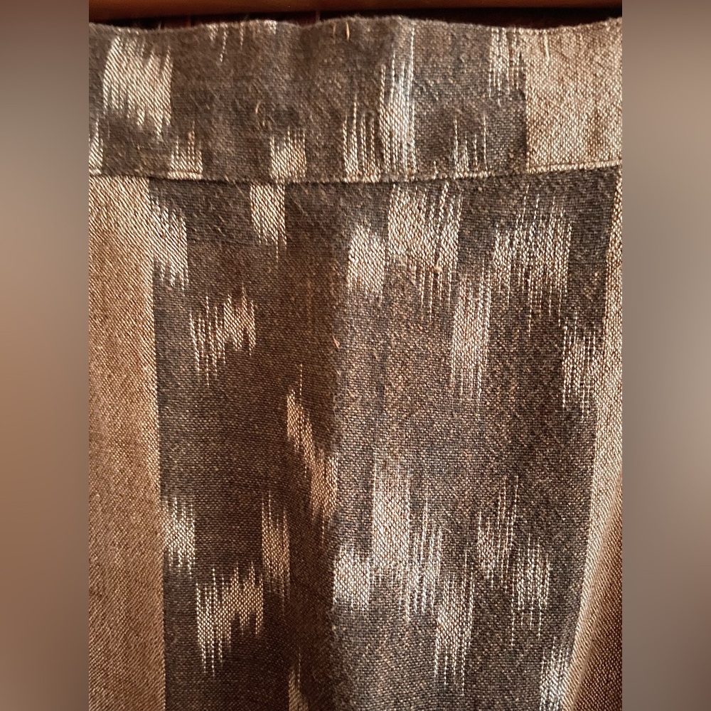 Vintage Ikat 100% cotton weaving maxi pencil skirt M - Picture 5 of 5